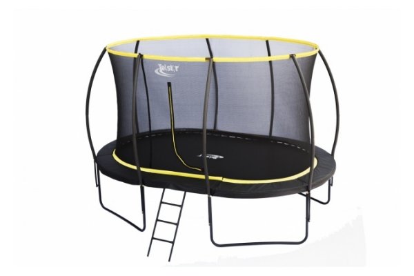 7 x 10ft Oval Telstar Orbit Trampoline And Enclosure Package